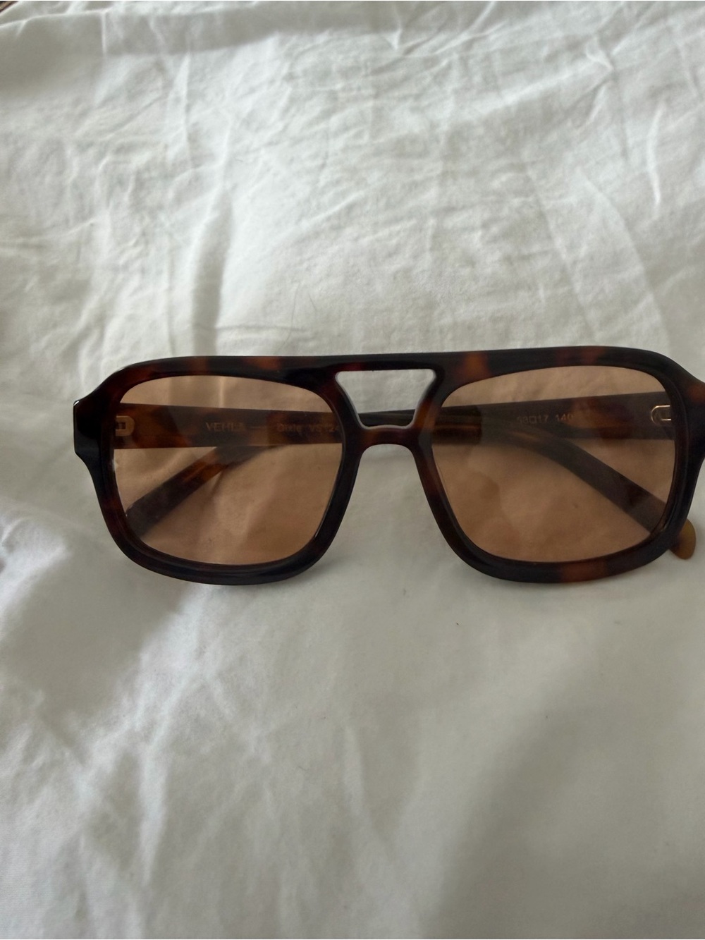 VEHLA Tortoiseshell Brown Sunglass Temple Arm Dixie aviator vs124